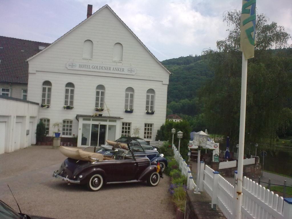 Hotel Goldener Anker โบเดนแวร์เดอร์ ภายนอก รูปภาพ